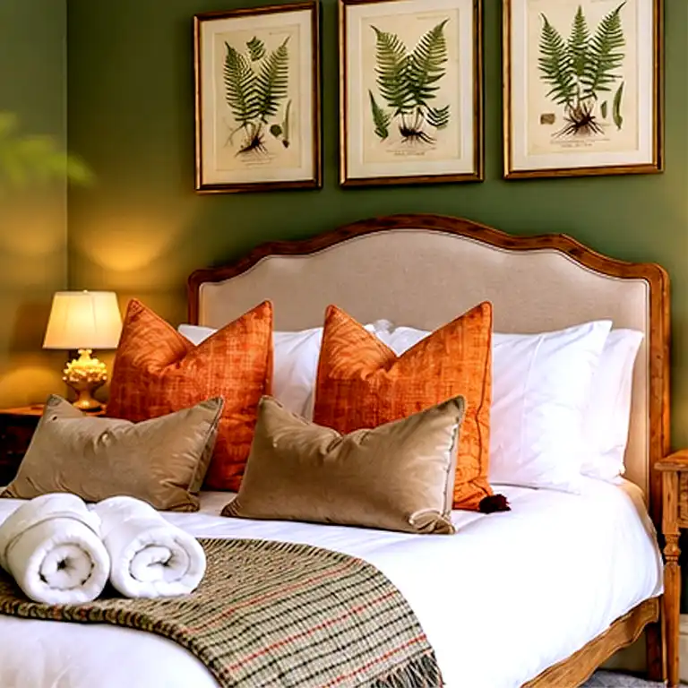 Luxury accommodation for the Yoga, Meditation and Healing retreat at Ladyburn House Scotland, offering serene en-suite bedrooms for wellness guests.